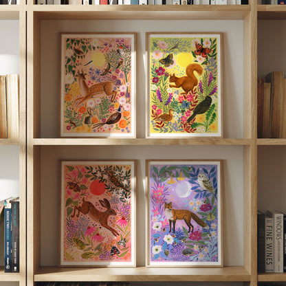 **NEW!** British Wildlife Art Print Bundle
