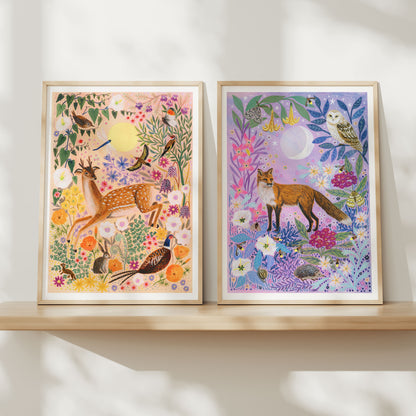 **NEW!** British Wildlife Art Print Bundle