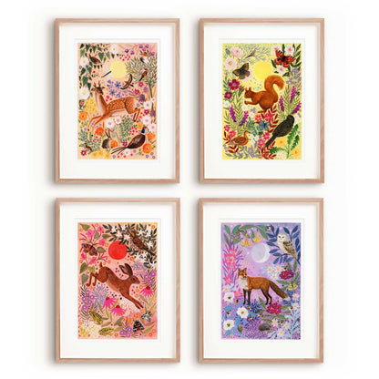 **NEW!** British Wildlife Art Print Bundle