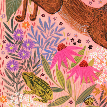 **NEW!** Sunset Hare Art Print