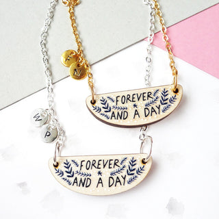 Forever Personalised Necklace - Gold