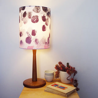 Limited Edition Ombré Paint Spots Lampshade - Plum