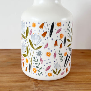 Ceramic Bottle Vase - Beauty Full