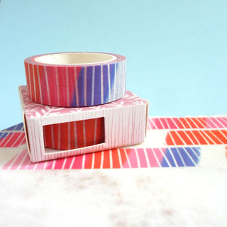 Brushy Stripes Washi Tape - Juicy Stripes