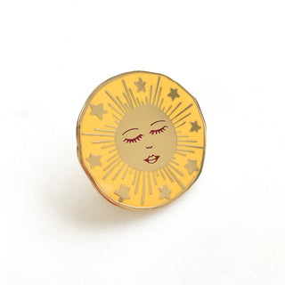 Limited Edition Celestial Bodies Sun Enamel Pin Badge 2019 Edition