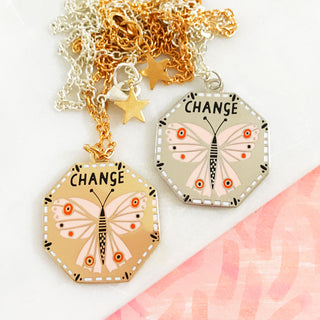 Change Enamel Necklace