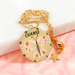 Change Enamel Necklace