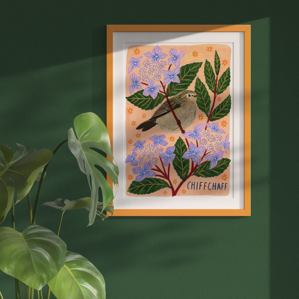 Chiffchaff Bird Art Print