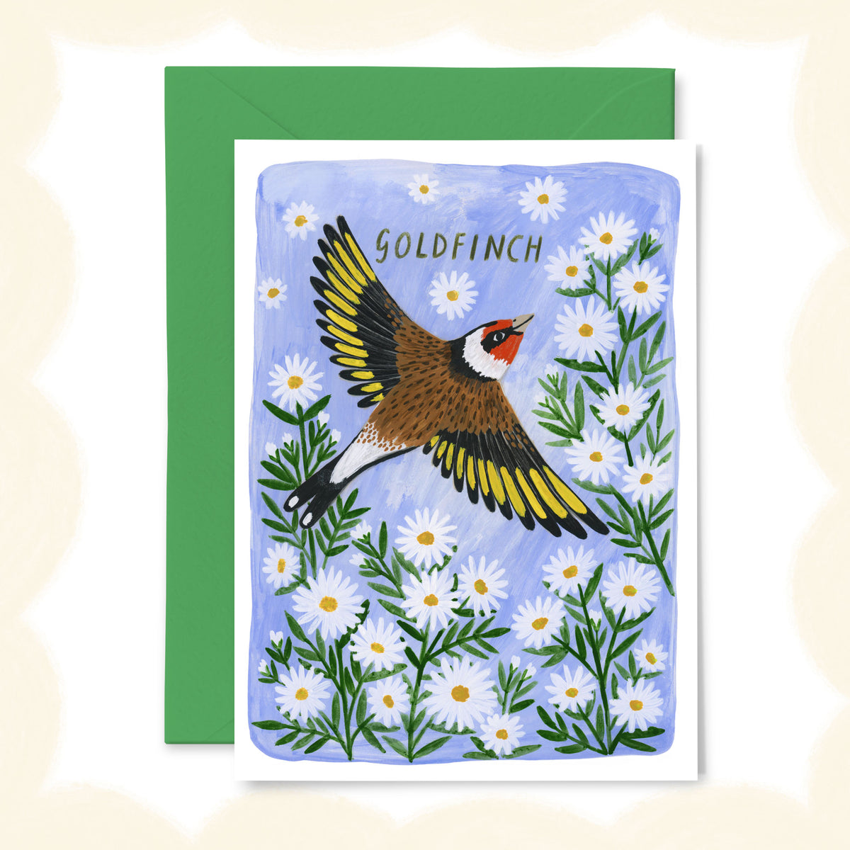 Goldfinch Greetings Card