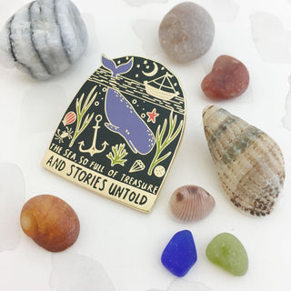 Limited Edition The Sea So Full Enamel Pin Badge 2019 Edition