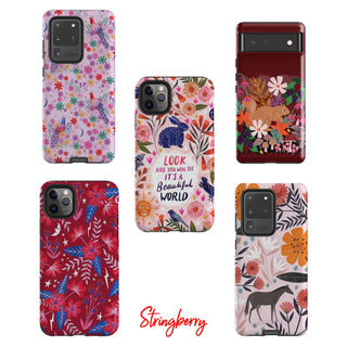 Bonbi Forest X Stringberry Mobile Phone Cases Bonbi Forest X Stringberry Mobile Phone Cases