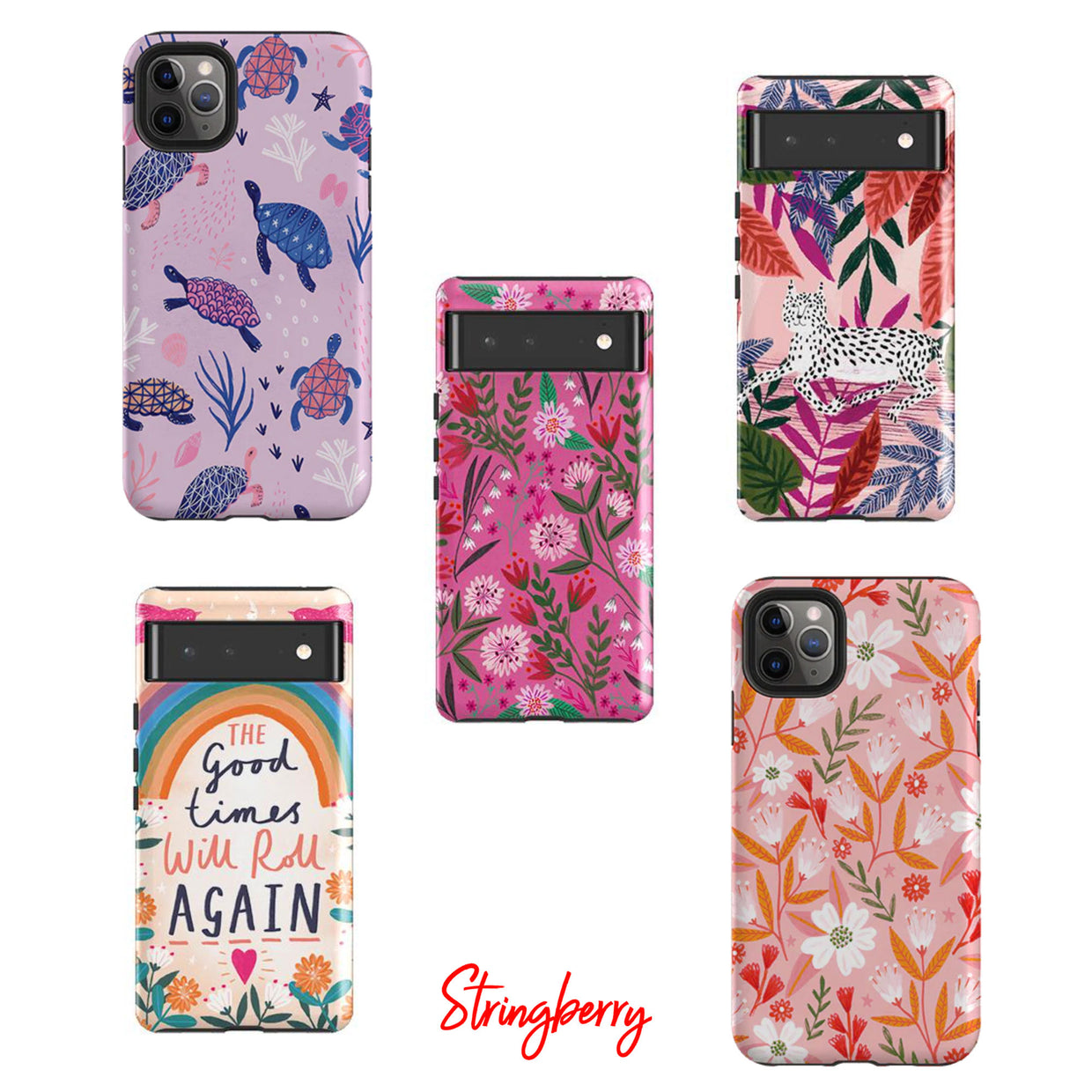 Bonbi Forest X Stringberry Mobile Phone Cases