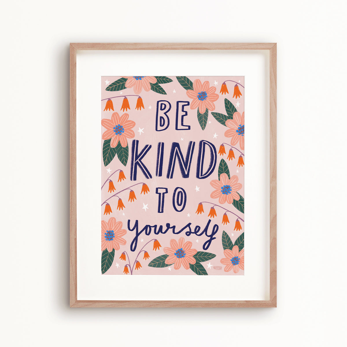 Be Kind Art Print