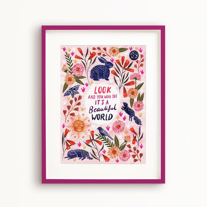 Beautiful World Art Print