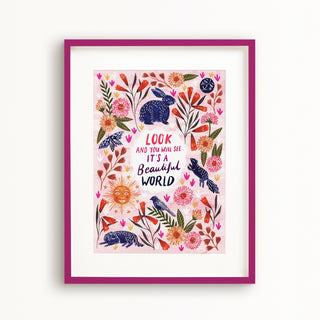 Beautiful World Art Print