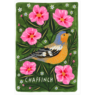 Chaffinch Bird Poster