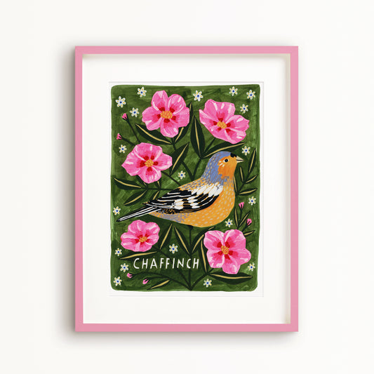 Chaffinch Bird Art Print