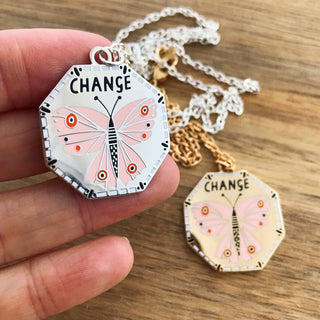 Change Enamel Necklace