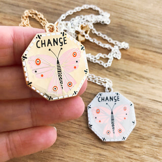 Change Enamel Necklace