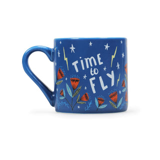 Children's Moon Plate and Mug Set - Time to Fly!