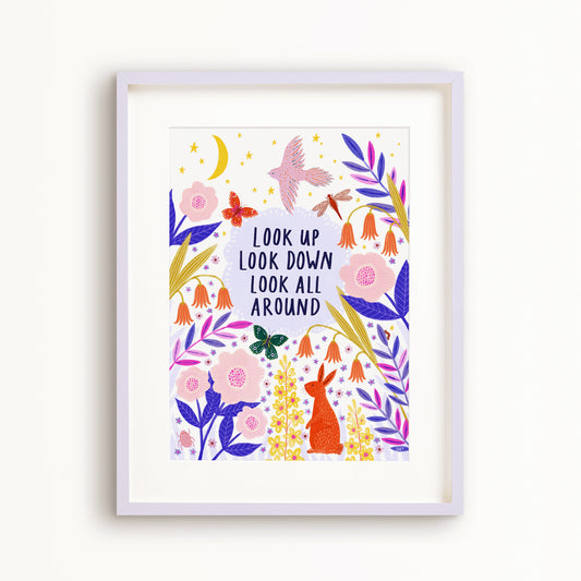 Look Up, Look Down Art Print