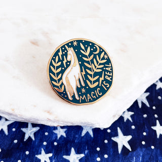 Magic is Real Enamel Pin Badge