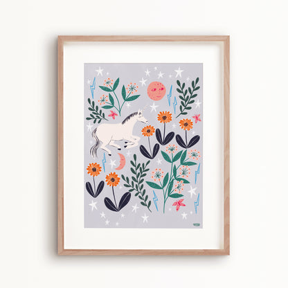 Unicorn Fields Art Print