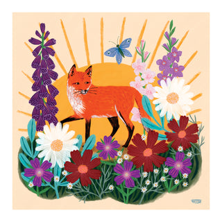 Summer Fox Art Print