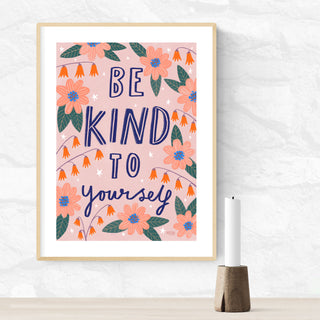 Be Kind Art Print
