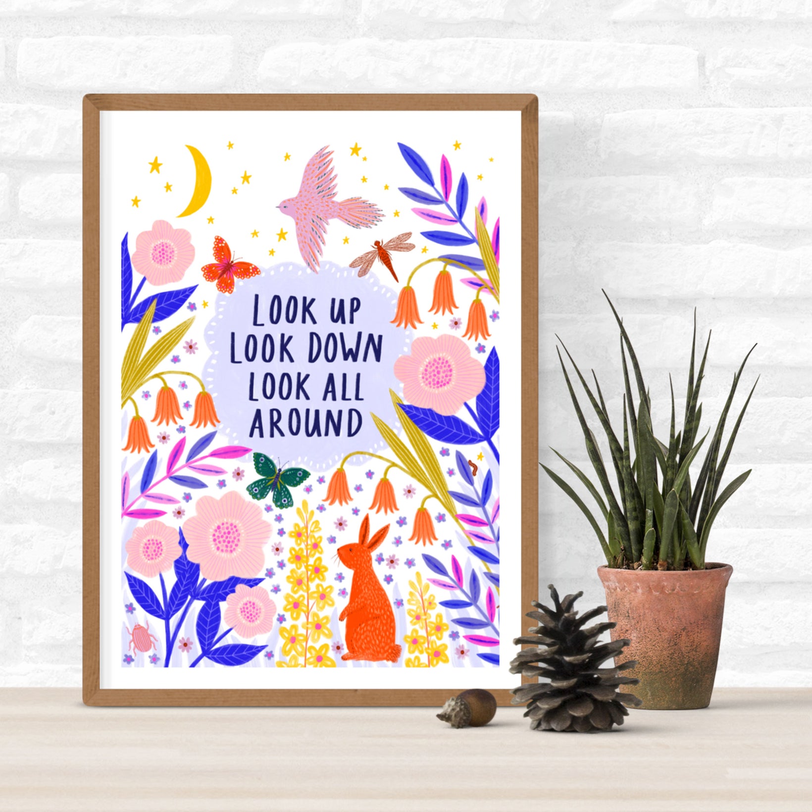 Look Up, Look Down Art Print