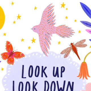 Look Up, Look Down Poster