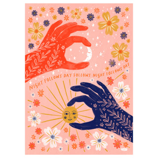 Night Follows Day Art Print