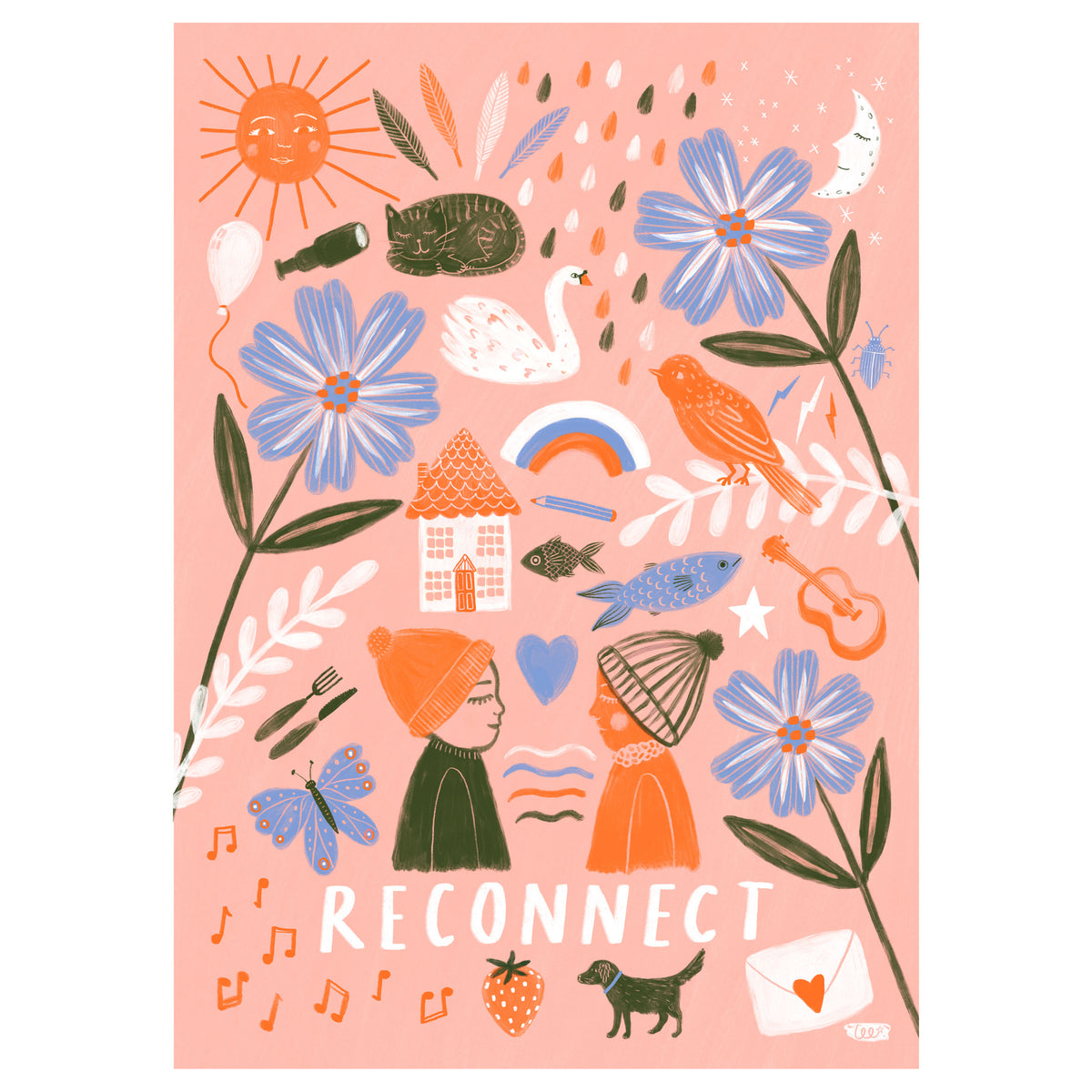 Reconnect Art Print