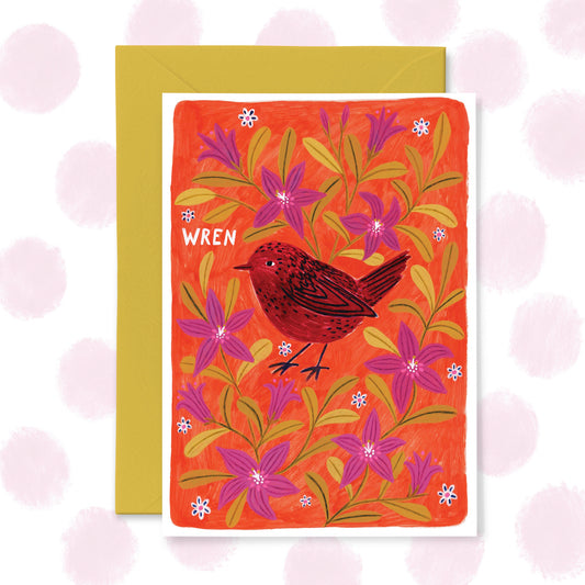 Wren Greetings Card
