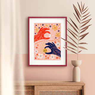 Night Follows Day Art Print