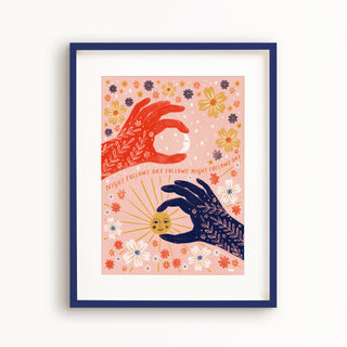 Night Follows Day Art Print