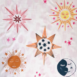 Limited Edition Celestial Bodies Hand Printed Scarf - 2018