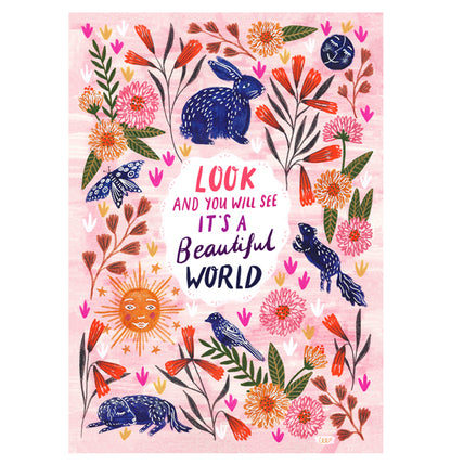 Beautiful World Art Print