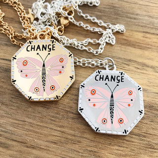 Change Enamel Necklace