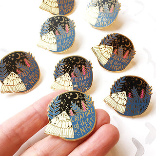Limited Edition Creature of the Night Pin Brooch - 2017