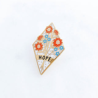 Hope Enamel Pin Badge