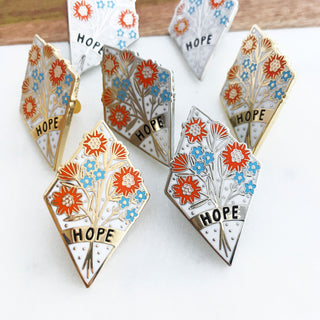 Hope Enamel Pin Badge