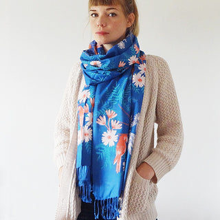 Limited Edition Indian Summer Scarf - Blue 2016