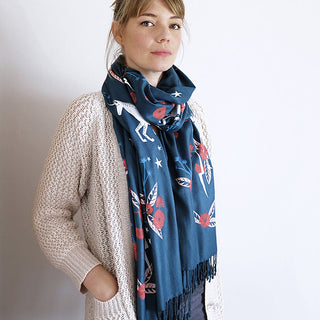 Limited Edition Totally Magic Scarf - Peacock 2017