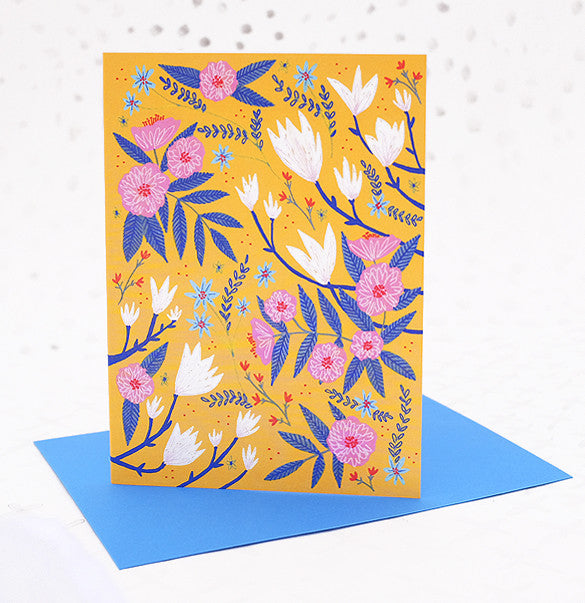 Magnolias and Camellias Card