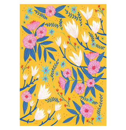 Magnolias and Camellias Card