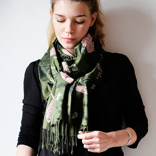 Limited Edition Stories Untold Scarf - Green - 2019