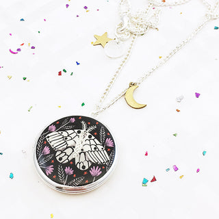 Limited Edition Creature of the Night Locket - Silver - 2017