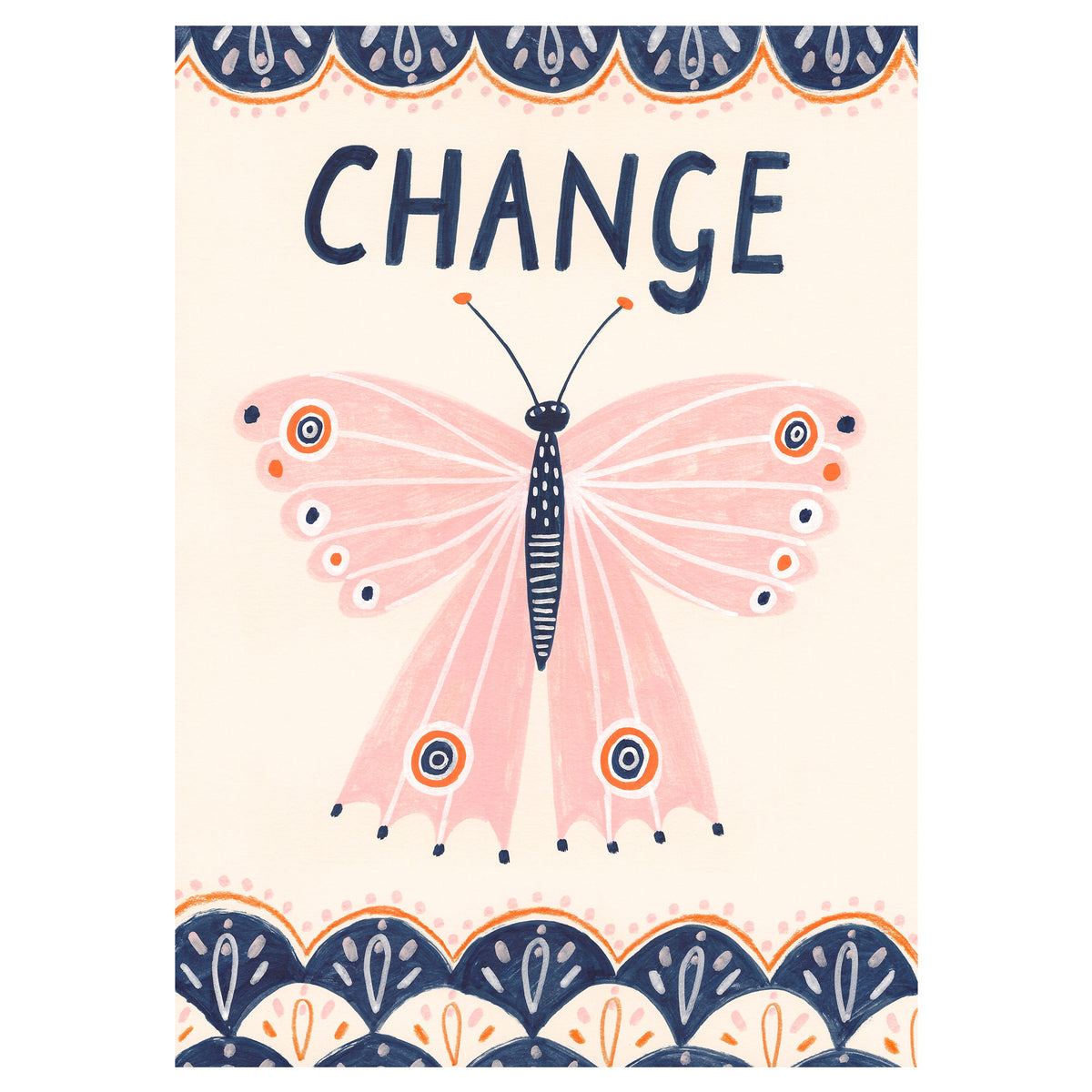 Change Butterfly Art Print