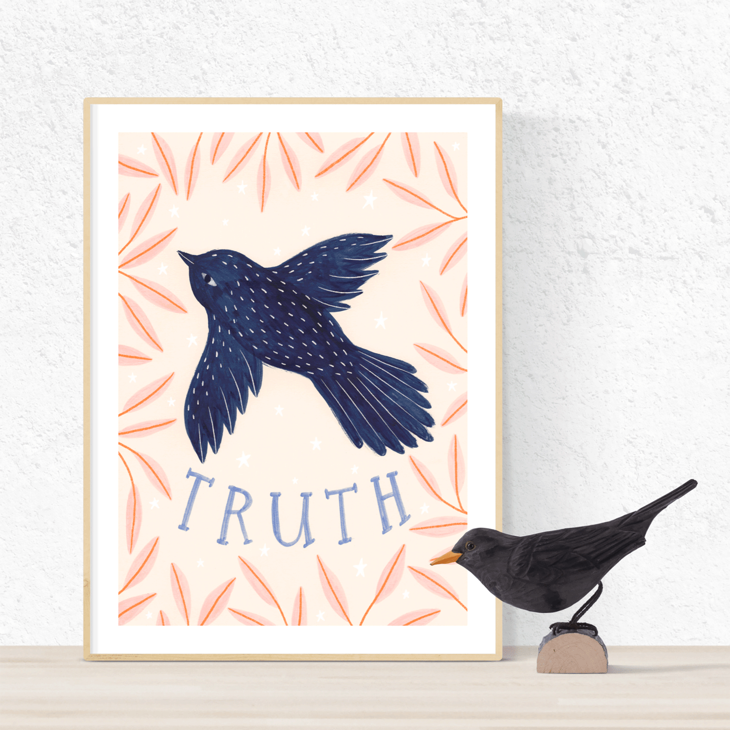 Truth Bird Art Print